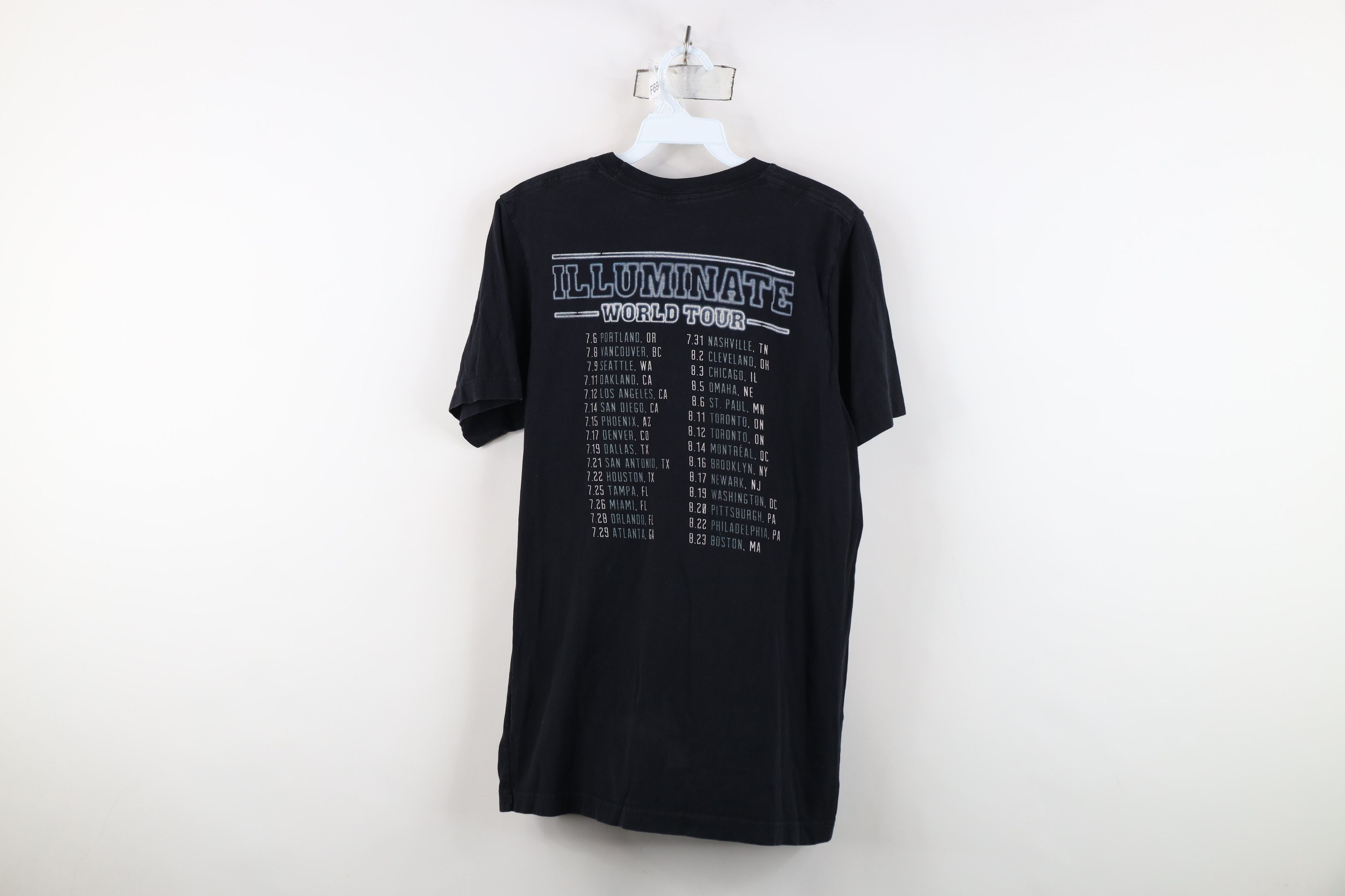 Vintage Y2K Illuminate World Tour Shawn Mendes Band T-Shirt Black Size M / US 6-8 / IT 42-44 - 13 Thumbnail