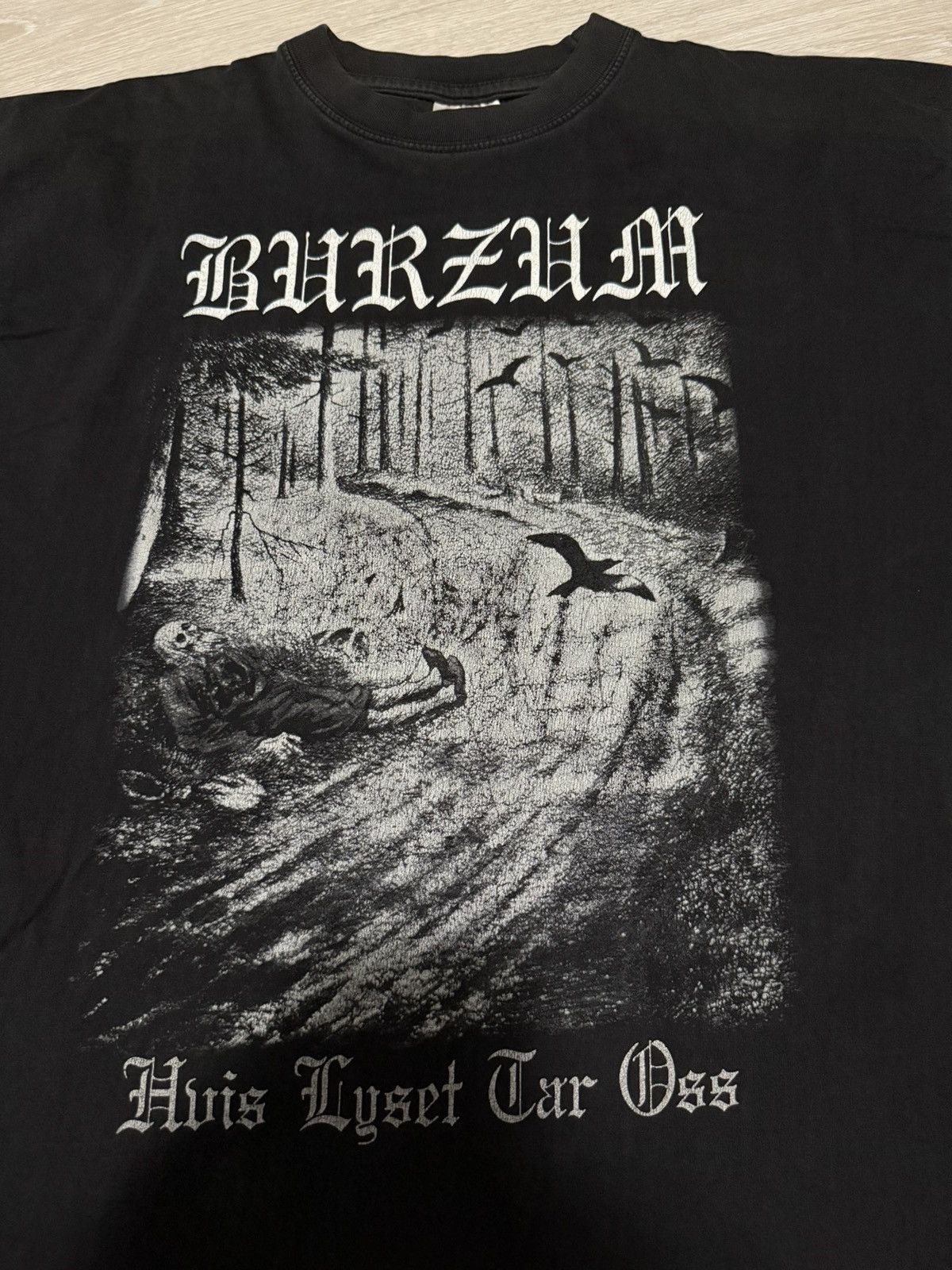 Band Tees × Vintage Burzum 1998 Size US S / EU 44-46 / 1 - 8 Thumbnail