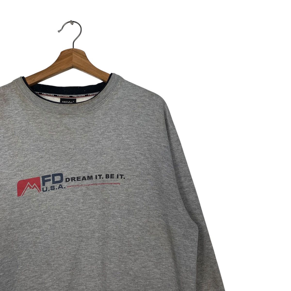 Japanese Brand First Down Sweatshirt Size US L / EU 52-54 / 3 - 5 Thumbnail