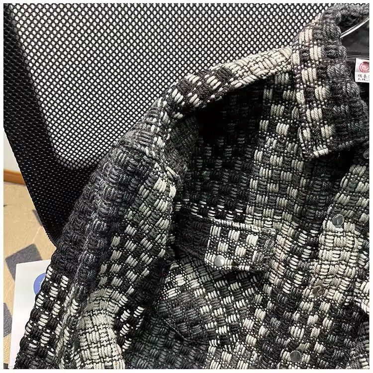 Japanese Brand Casual Plaid Knit Jaet Size US M / EU 48-50 / 2 - 7 Thumbnail