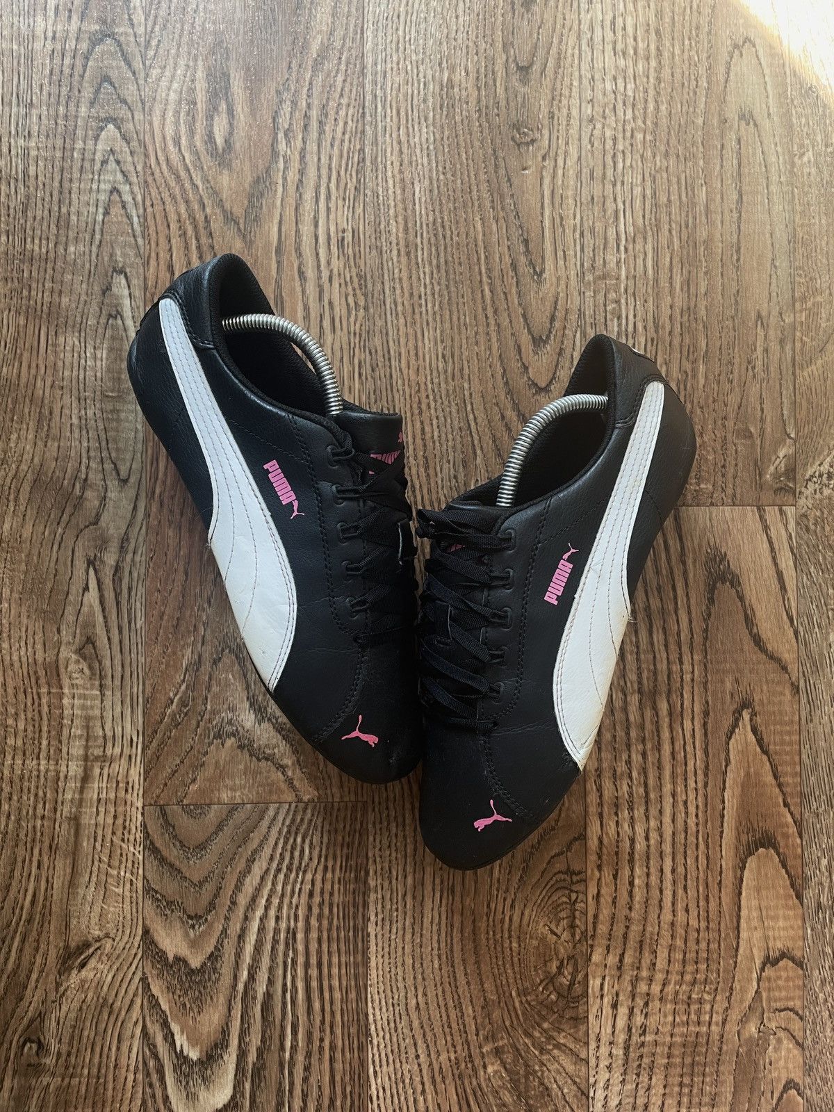 Puma Vintage Puma Speedcat Y2K Black/Pink Sneakers Size US 10.5 / IT 40.5 - 1 Thumbnail