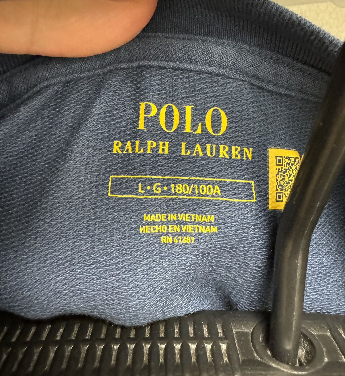 Polo Ralph Lauren Polo ralph lauren big logo t-shirt L PRL Size US L / EU 52-54 / 3 - 4 Thumbnail