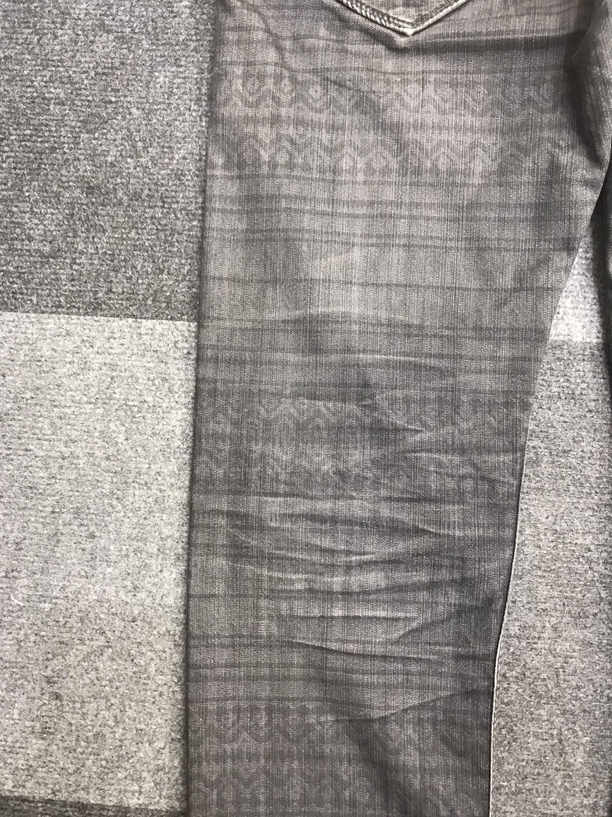 Japanese Brand 💥ULTRA RARE💥RIELABO NCFM Navajo Motive Soft Denim F241 Size US 33 - 15 Thumbnail