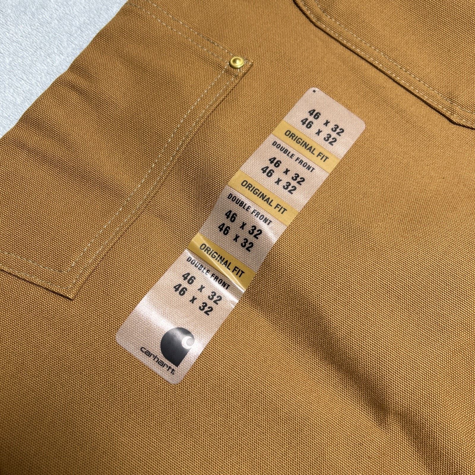 Carhartt Carhartt Double Knee Carpenter Duck Pants 46x32 Loose Fit Size US 44 / EU 60 - 4 Thumbnail