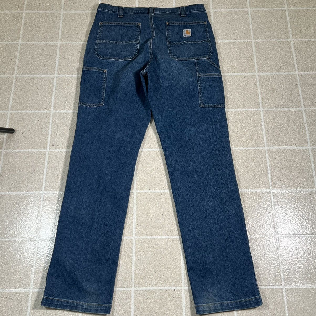 Carhartt Carhartt Carpenter Jeans Men Sz 36x34 Relaxed Fit Denim Blue Size US 36 / EU 52 - 1 Thumbnail