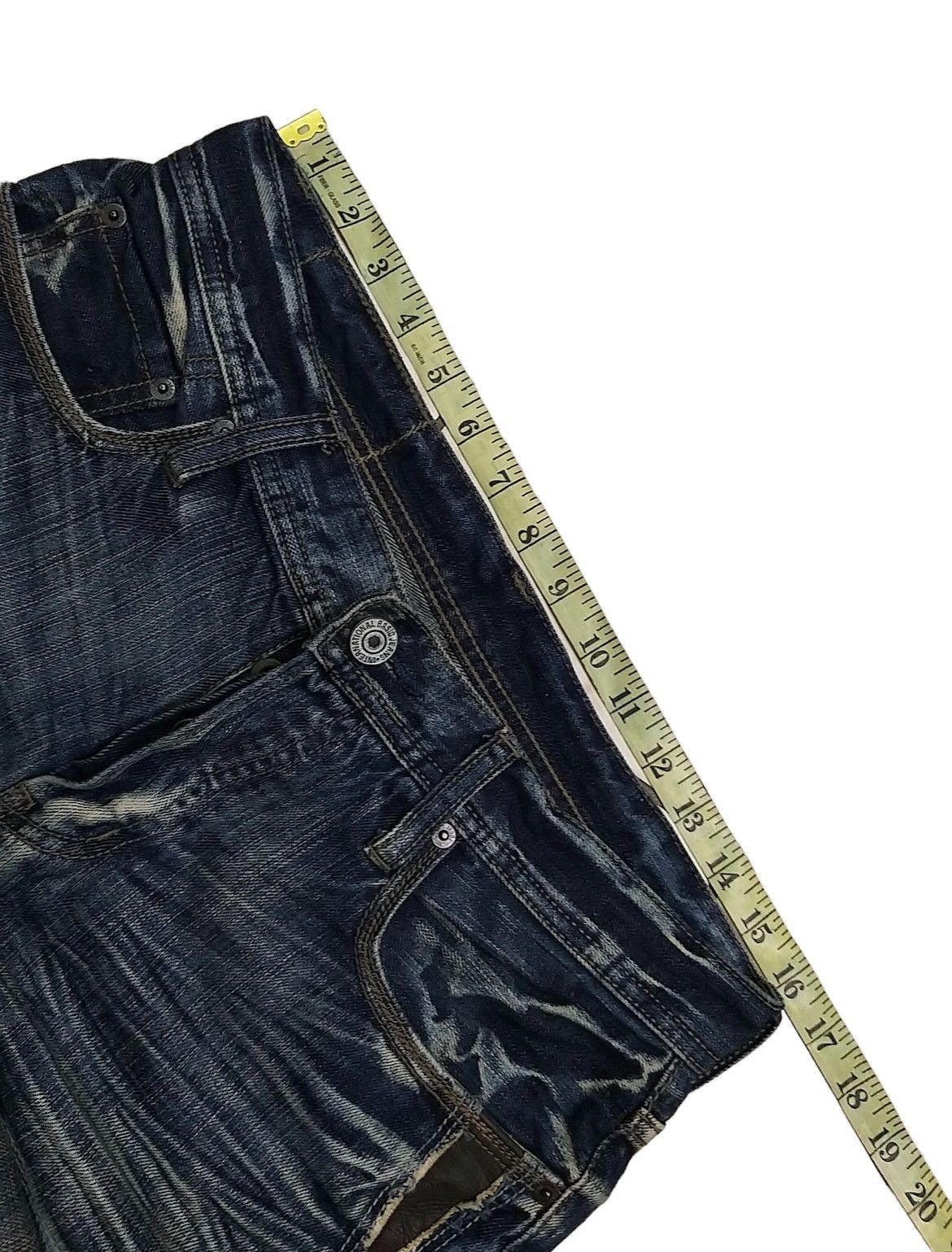 Japanese Brand SICK🔥JAPANESE DENIM DIFFERENCE RUPERT DISTRESSED JEAN Size US 32 / EU 48 - 6 Thumbnail