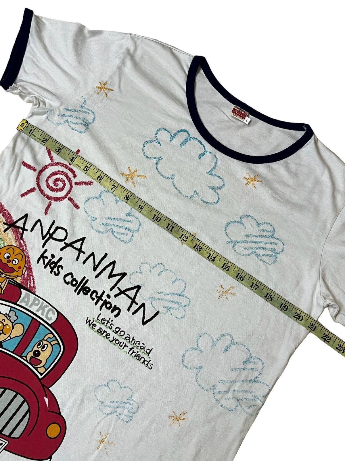 Anime JAPANESE ANIME ANPANMAN KIDS COLLECTION RINGGER T SHIRT Size US L / EU 52-54 / 3 - 8 Thumbnail