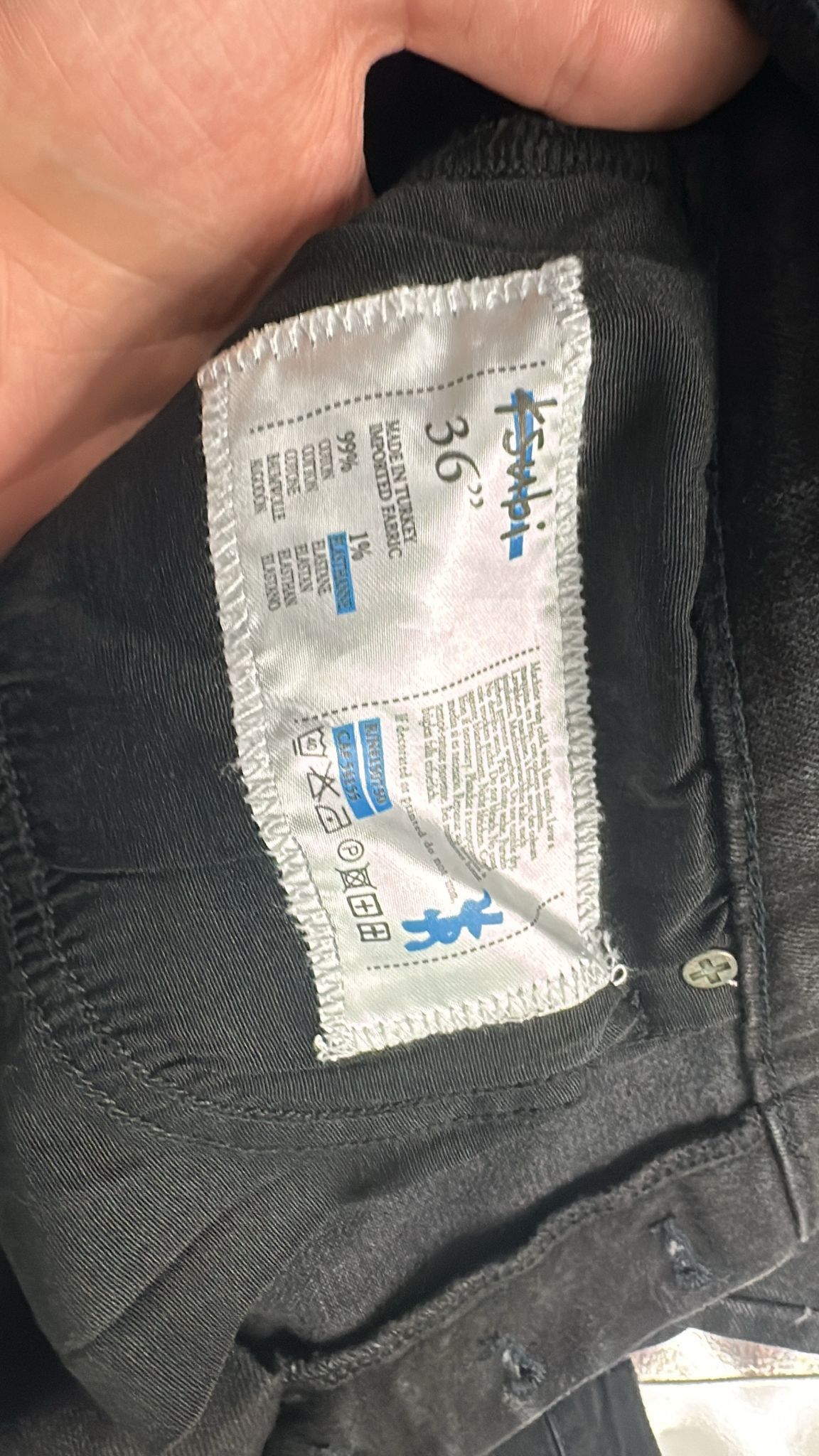 Ksubi Ksubi Chitch Laid Black Est Tapered Jeans Size 36 Size US 36 / EU 52 - 8 Thumbnail