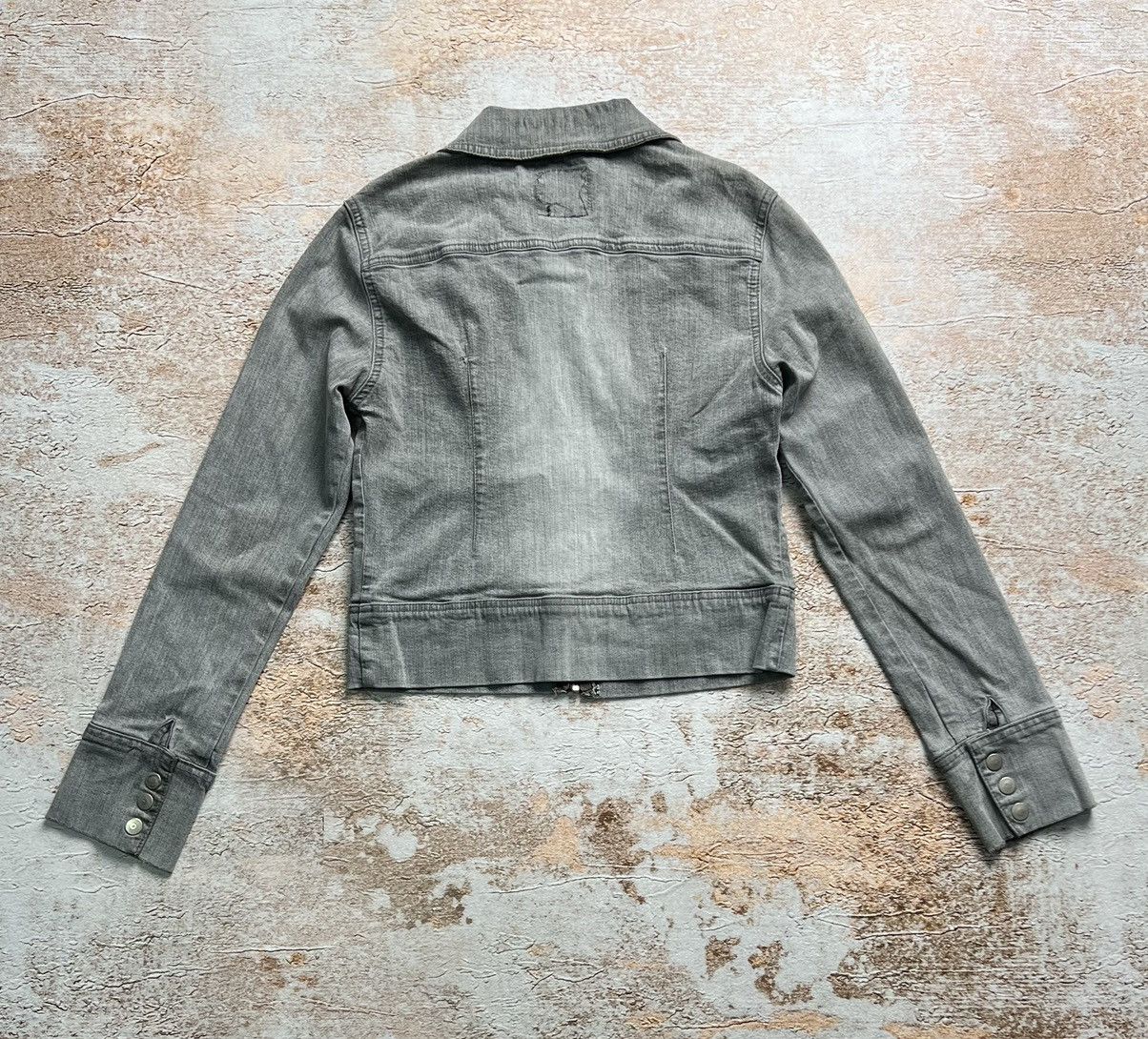 Japanese Brand Vintage Japanese denim zip jacket Size S / US 4 / IT 40 - 4 Thumbnail