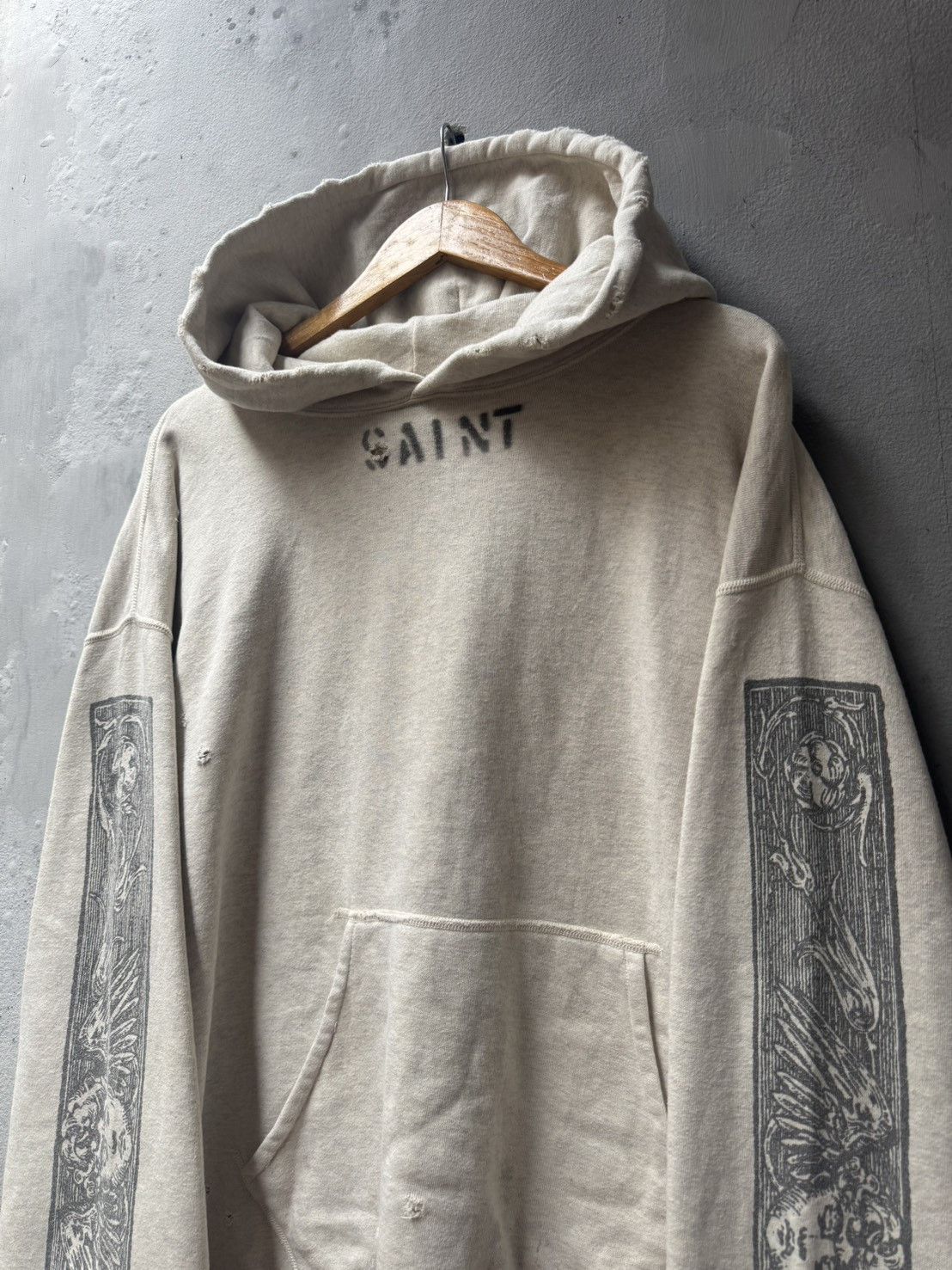 DENIM TEARS × Saint Michael Saint Mxxxxxx x Denim Tears Mural Hoodie Size US XL / EU 56 / 4 - 2 Thumbnail
