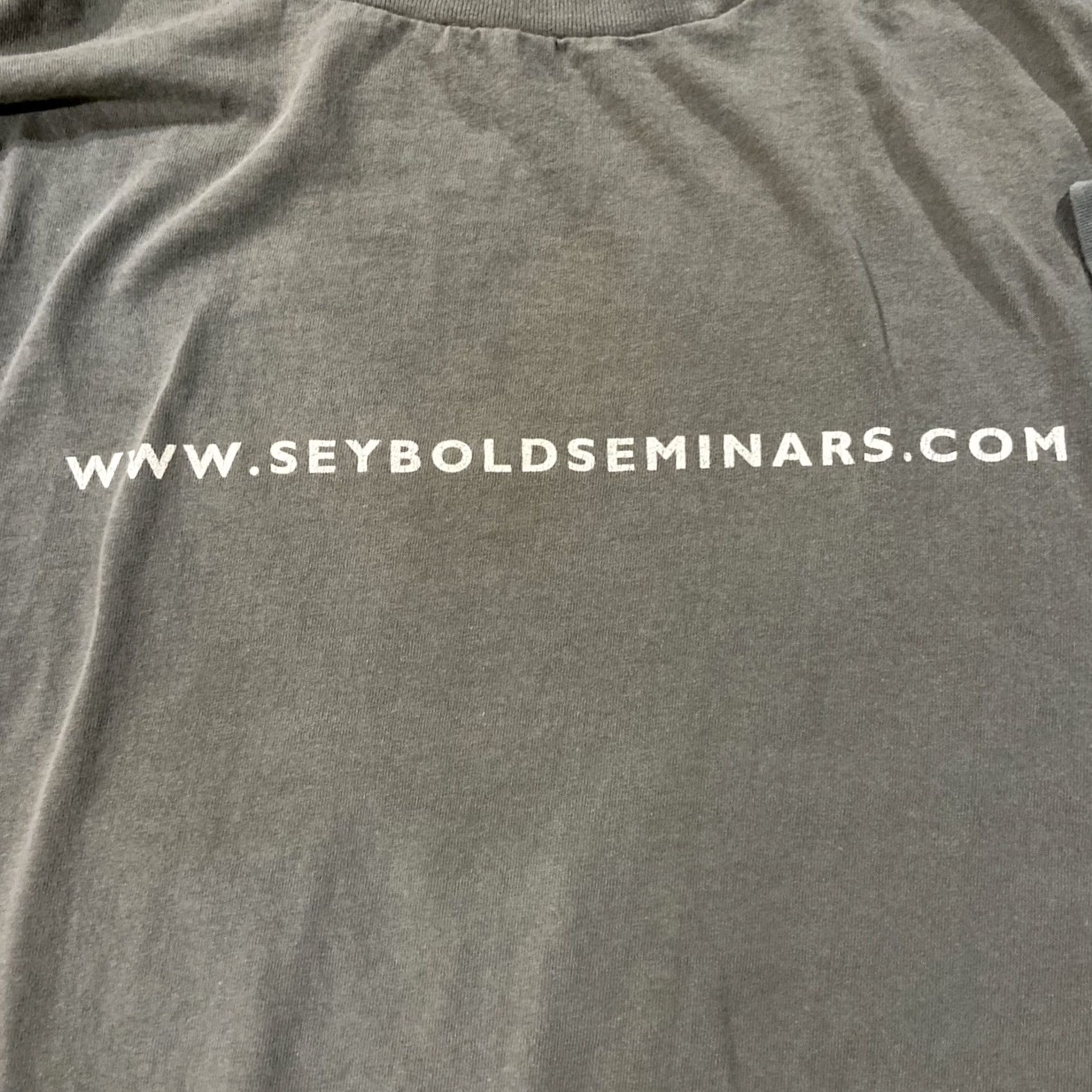Vintage VINTAGE Seybold Seminars World Tour Shirt Olive Green Paris XL Men Short Sleeve Green Vintage Paris Theme Mens XL Size US XL / EU 56 / 4 - 2 Thumbnail