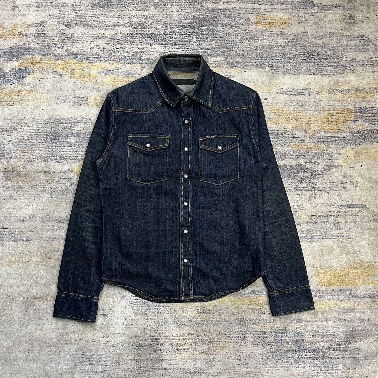 JACKROSE × Japanese Brand Jackrose Luv Maison indigo denim western shirt Size US S / EU 44-46 / 1 - 1 Thumbnail