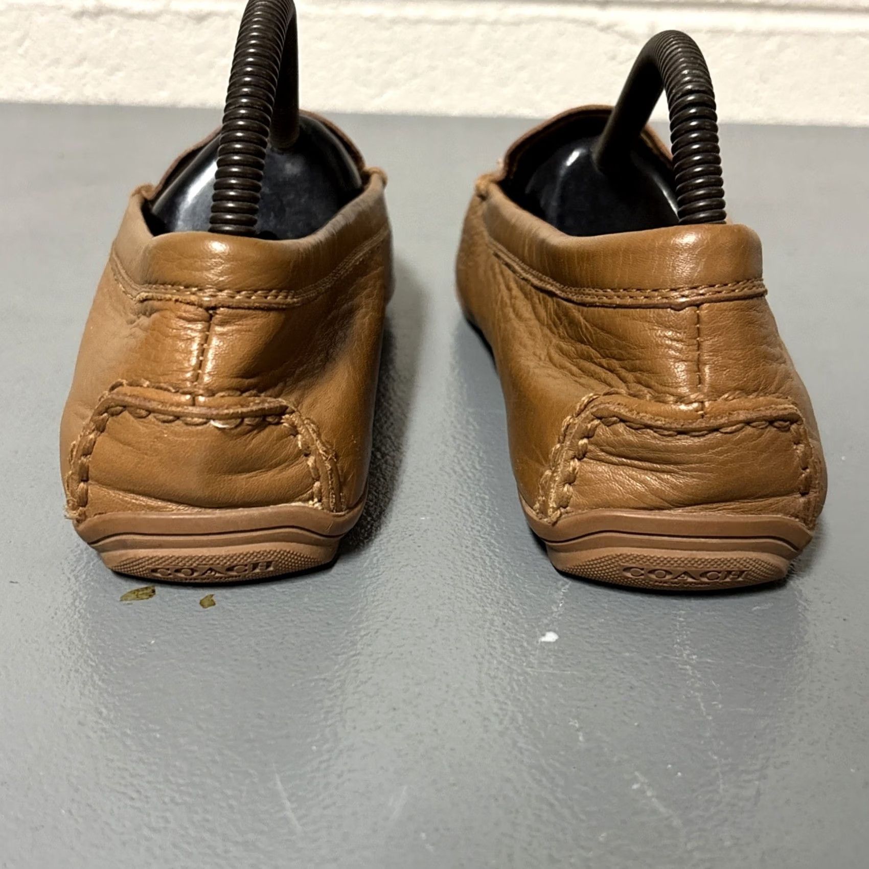 Coach VINTAGE Coach Mary Lock Up Brown Leather Loafer Size 8B Mens? Size US 8 / IT 38 - 7 Thumbnail