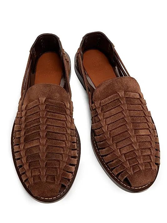 Brunello Cucinelli os11x0226 Woven Leather Sandals in Brown Size US 10 / EU 43 - 5 Thumbnail