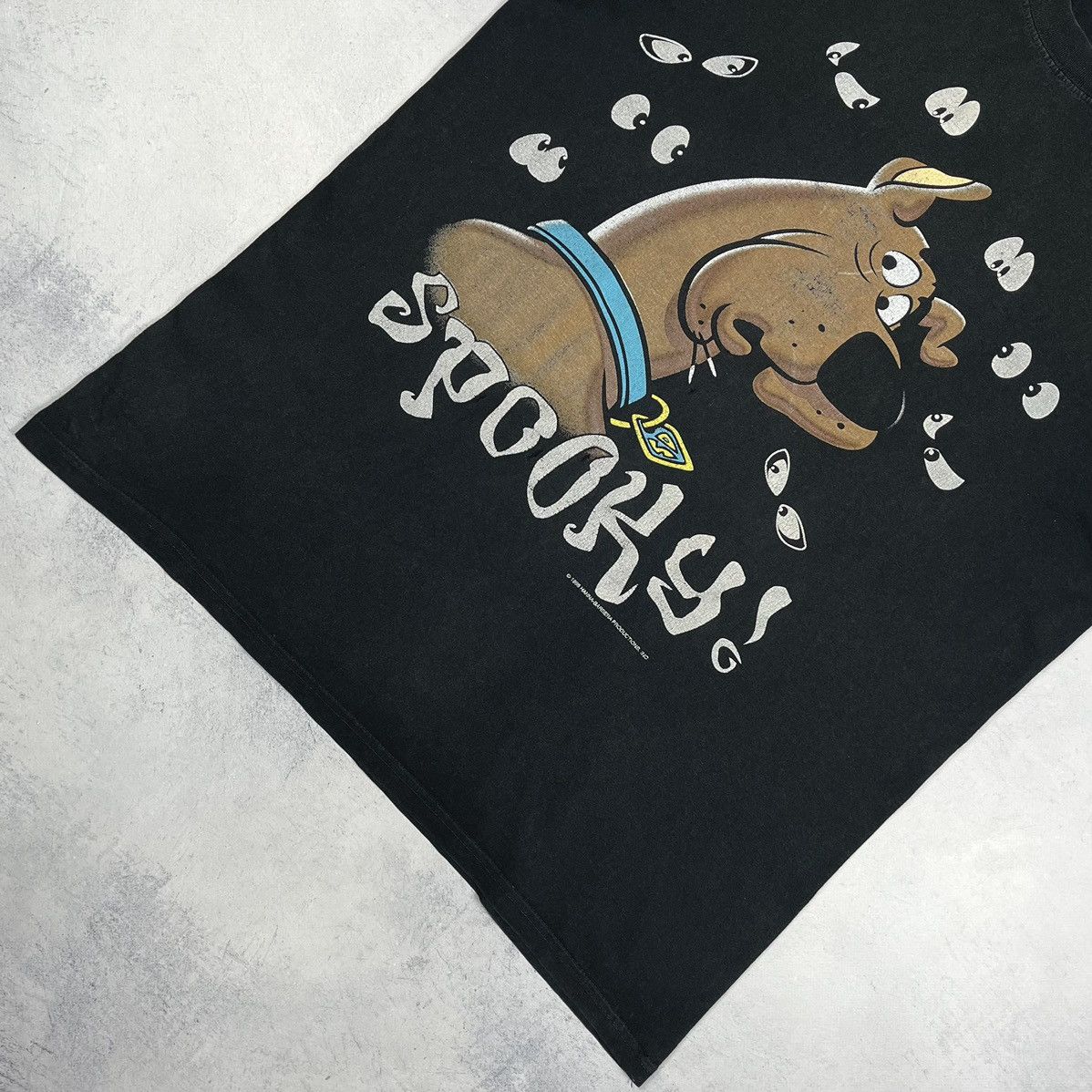 Warner Bros Vintage Scooby Doo Cartoon Horror T shirt 1998 Size US XL / EU 56 / 4 - 4 Thumbnail