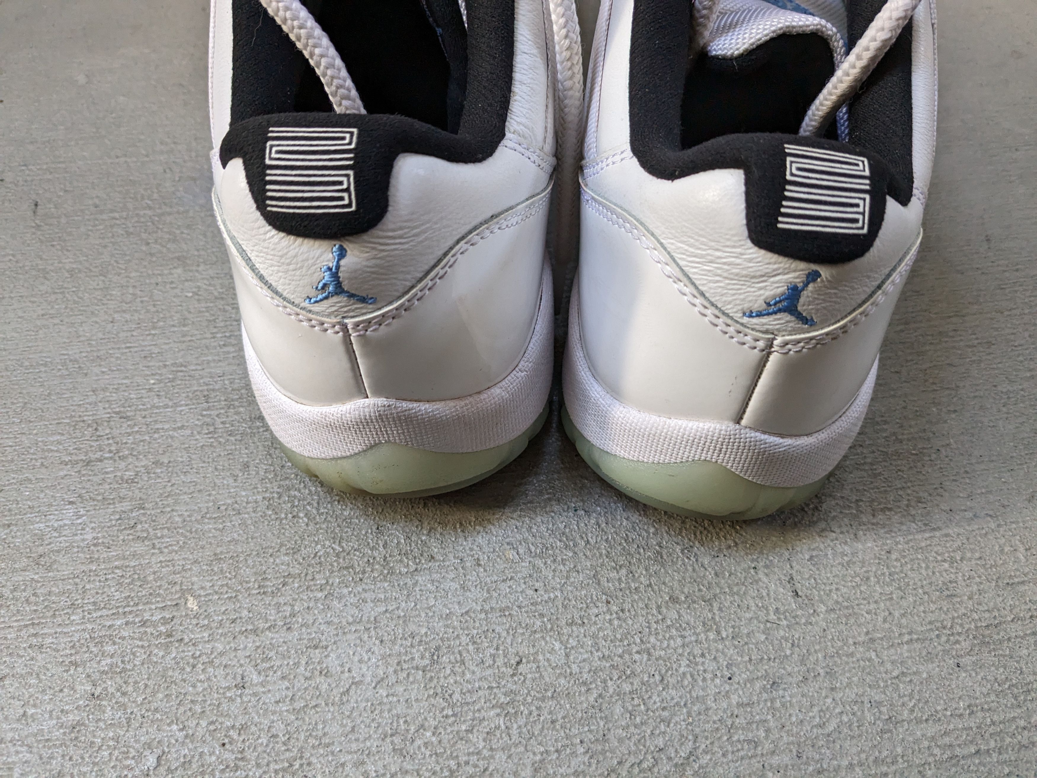 Jordan Brand × Nike Nike Air Jordan 11 Retro Legend Blue Low White AV2187-117 Size US 9.5 / EU 42-43 - 15 Thumbnail