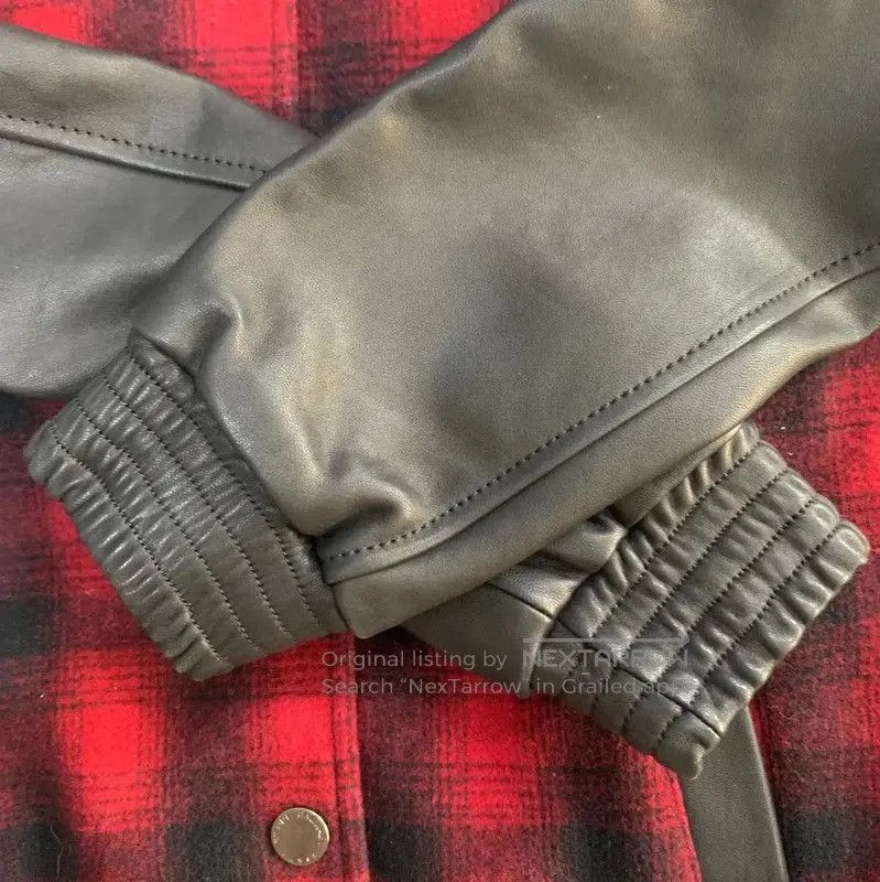 Balmain Balmain Color Block Leather Men's Jacket . Size US L / EU 52-54 / 3 - 7 Thumbnail
