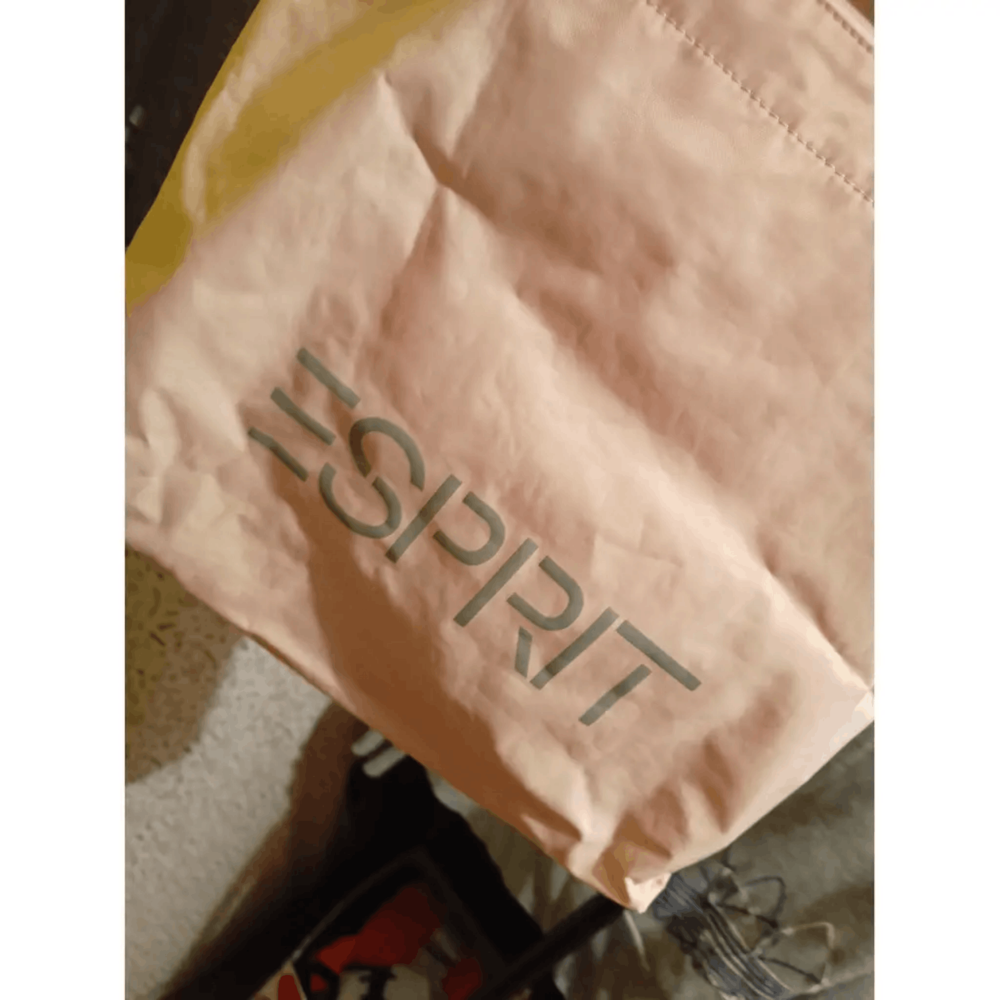 Esprit Esprit Pink Tote Bag - Polyester, Zipper Closure Size ONE SIZE - 1 Thumbnail