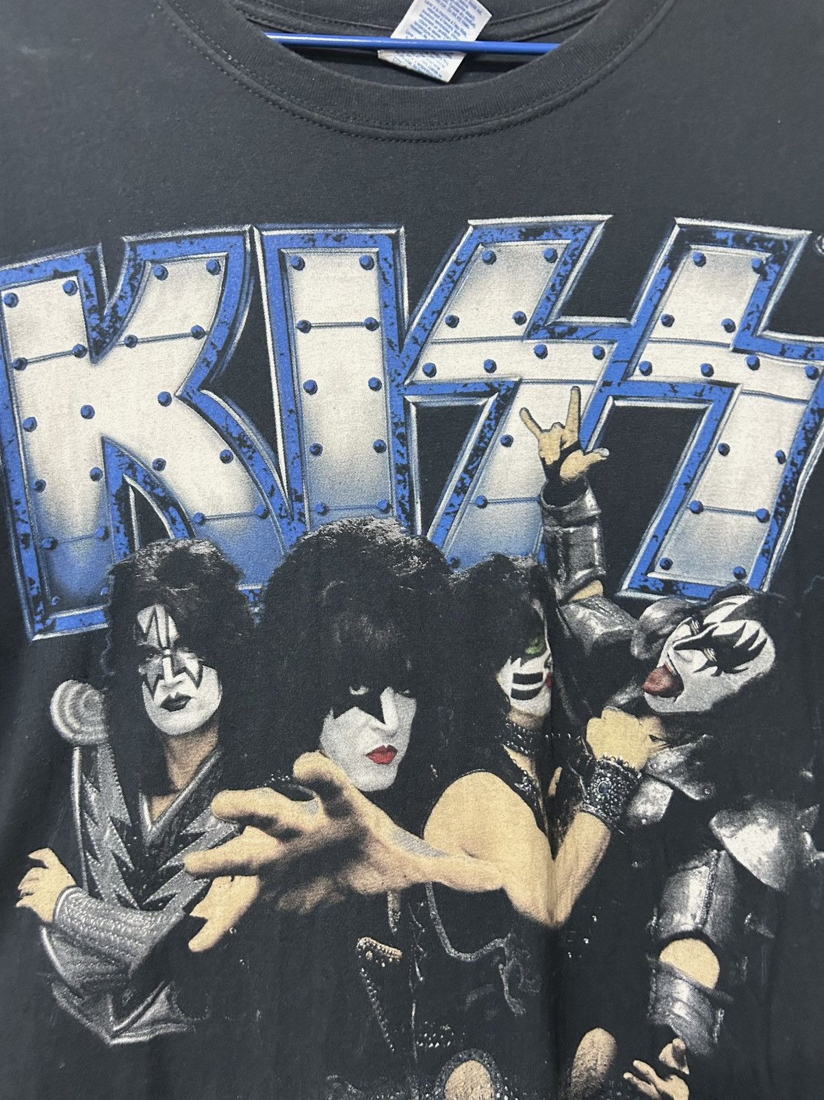 Band Tees × KISS × Vintage 2012 Kiss the tour Oslo Norway T-Shirt Size US XL / EU 56 / 4 - 2 Thumbnail