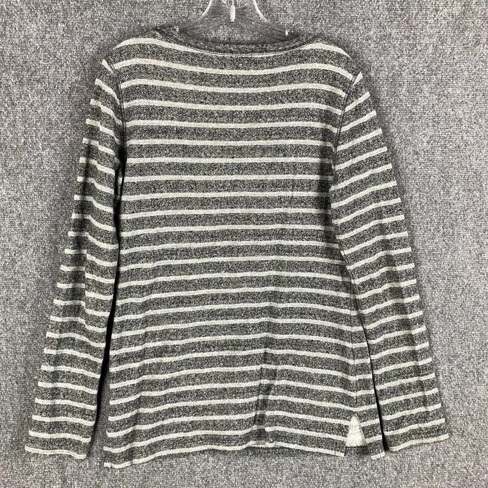 Gap Gap Sweater Women's Medium Striped Gray Adults Pullover M Size M / US 6-8 / IT 42-44 - 7 Thumbnail