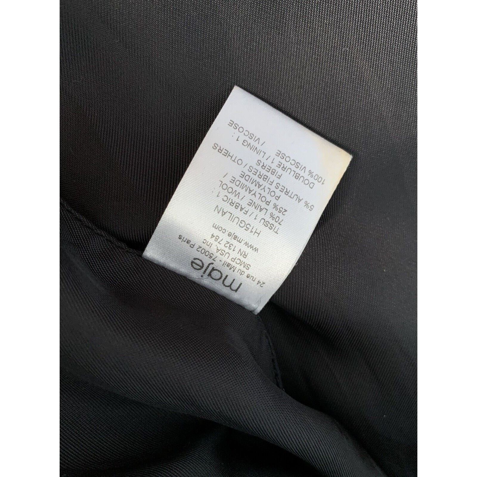 Designer × Maje Women's MAJE Wool Trench Coat Jacket EU 36 UK 8 US 4 IT 40 S Size S / US 4 / IT 40 - 11 Thumbnail