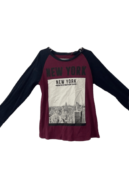 Vintage Vintage New York Long Sleeve Shirt - Size S Size US S / EU 44-46 / 1 - 1 Thumbnail