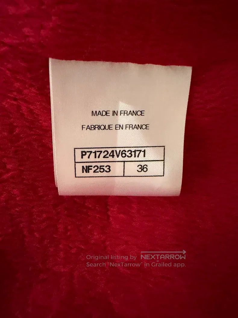 Chanel Chanel 21K rose red tweed short coat Size XS / US 0-2 / IT 36-38 - 6 Thumbnail