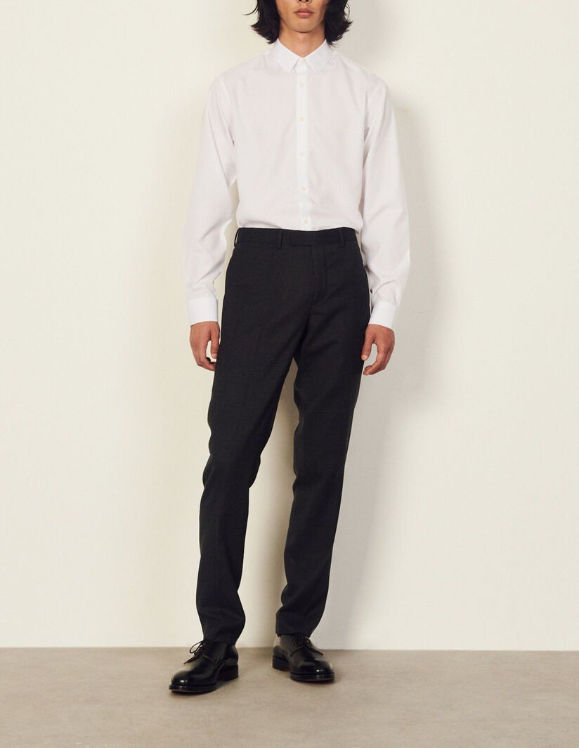o1c11t2y1123 H19berkeley Suit Pants in Grey