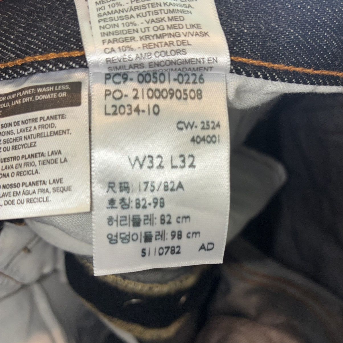 Levi's Levi's 501 black denim jeans Size US 30 / EU 46 - 9 Thumbnail