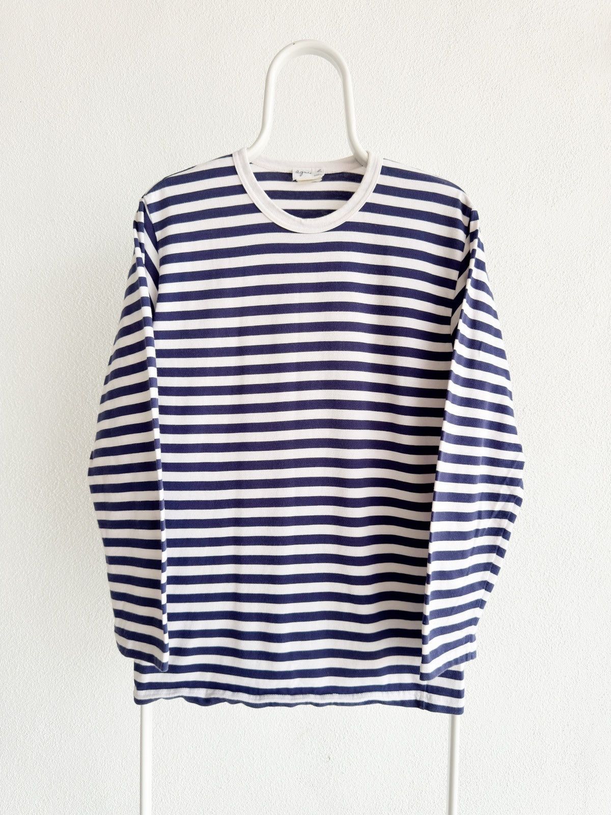 agnes b. Vintage Agnes B. Grunge Stripes LS Shirt Kurt Cobain Style Size US S / EU 44-46 / 1 - 1 Thumbnail