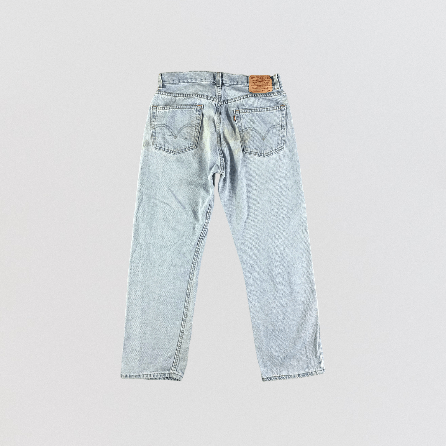 Levi's × Vintage Vintage Light Wash Levis 505 Jeans-JM3394 Size US 33 - 2 Thumbnail