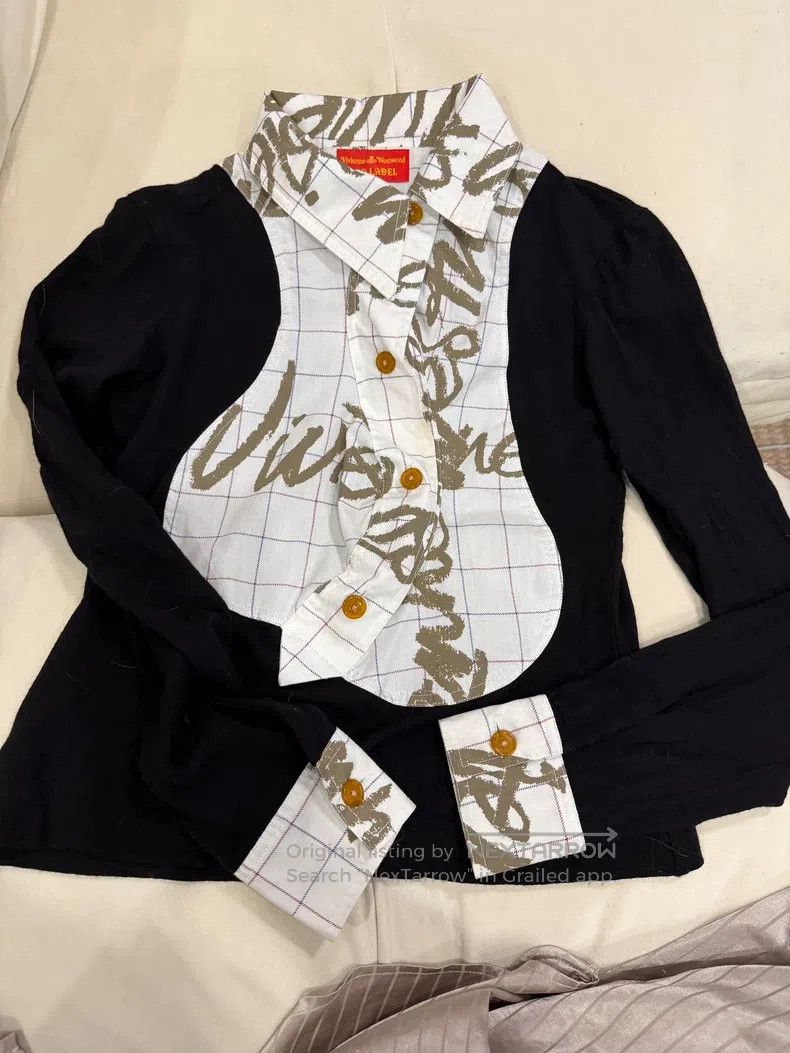 Vivienne Westwood Vivienne Westwood Twisted Graffiti Shirt Size S / US 4 / IT 40 - 1 Thumbnail