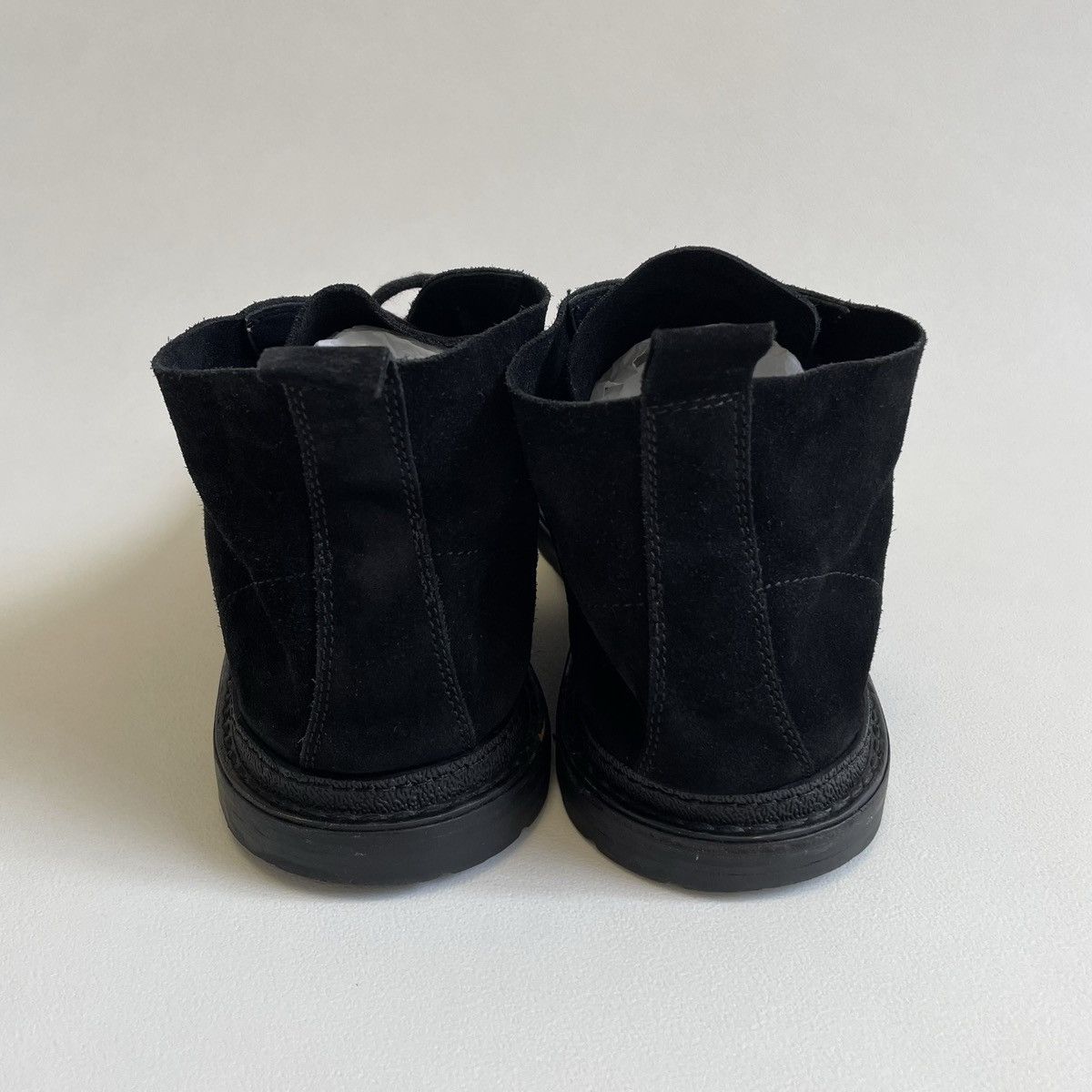 Ann Demeulemeester Early 2010s Black Suede Chukka Boots Size US 12 / EU 45 - 9 Thumbnail