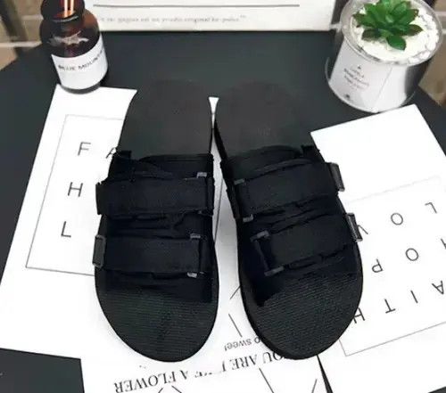 Vintage Unbranded Double Strap Sandal Slides Size US 10 / EU 43 - 1 Thumbnail