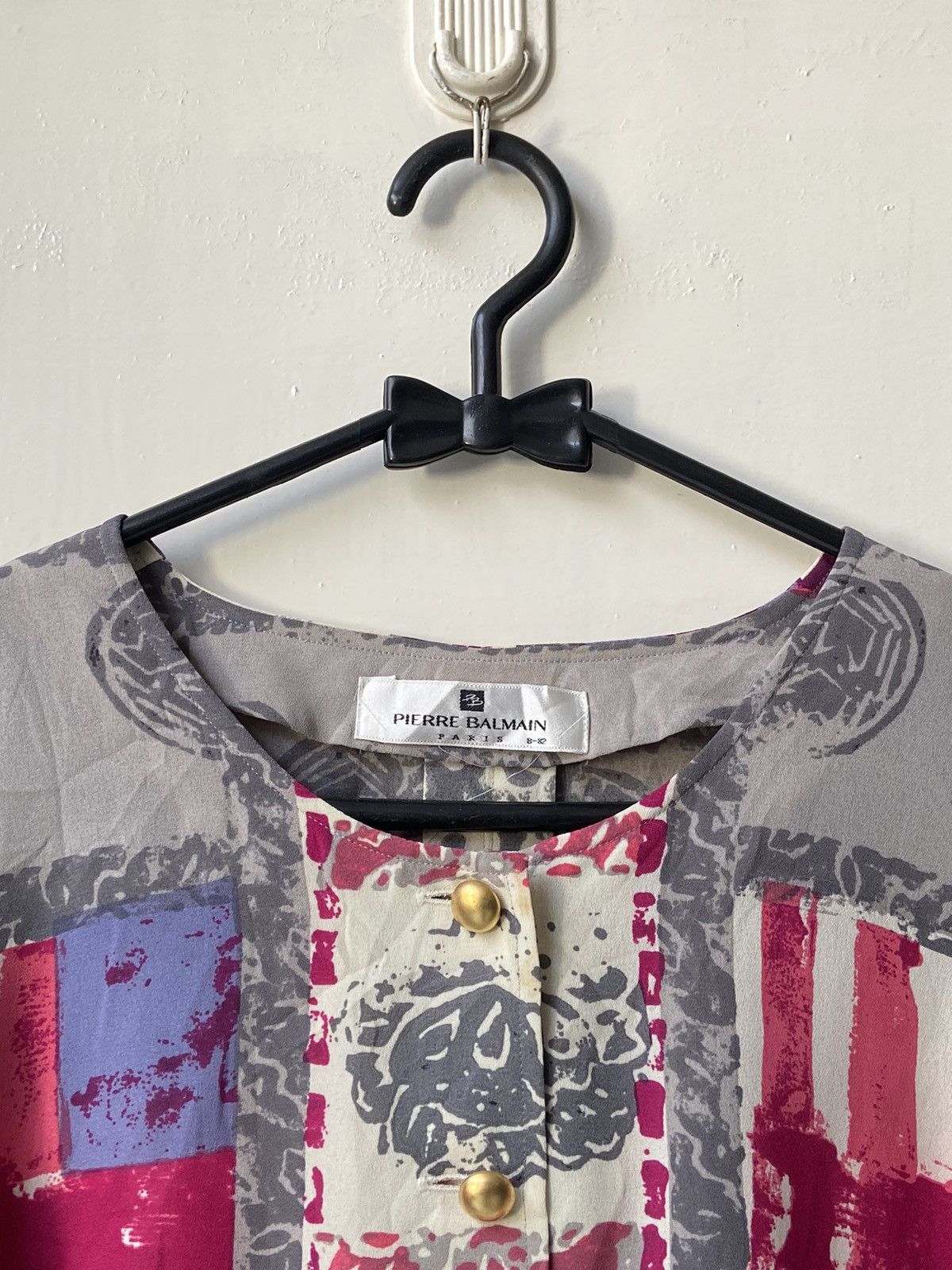 Pierre Balmain PIERRE BALMAIN PARIS Blouse Size S / US 4 / IT 40 - 13 Thumbnail