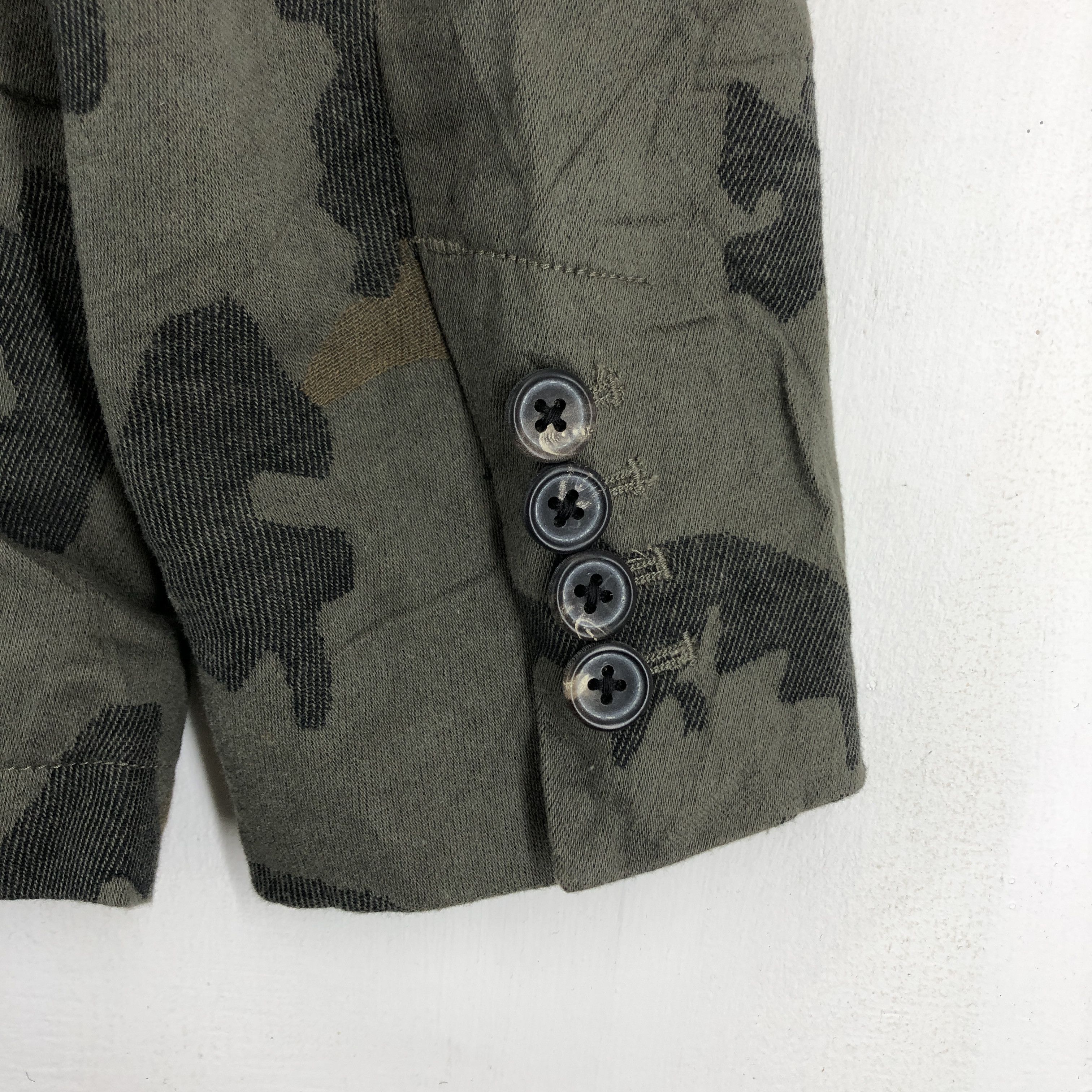 R.Newbold R. NEWBOLD Camouflage Casual Jacket #2024-69 Size US S / EU 44-46 / 1 - 6 Thumbnail
