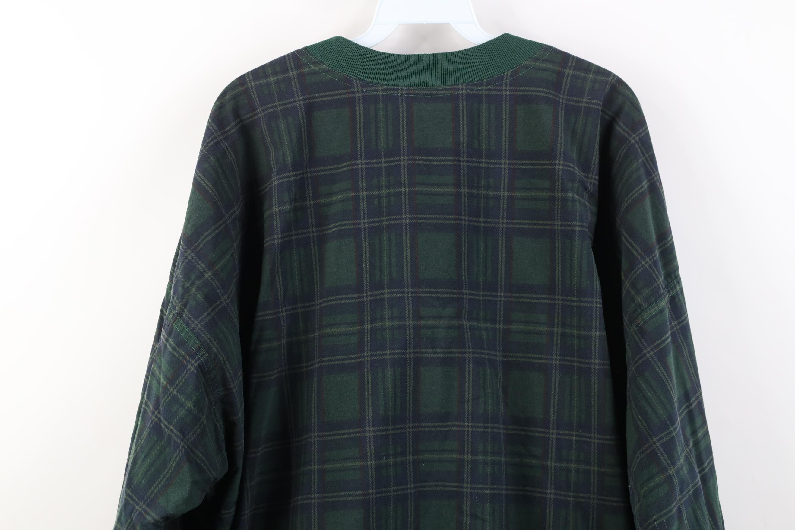 Vintage Vintage 90s Streetwear Pullover Windbreaker Jacket Plaid USA Size US XL / EU 56 / 4 - 9 Thumbnail
