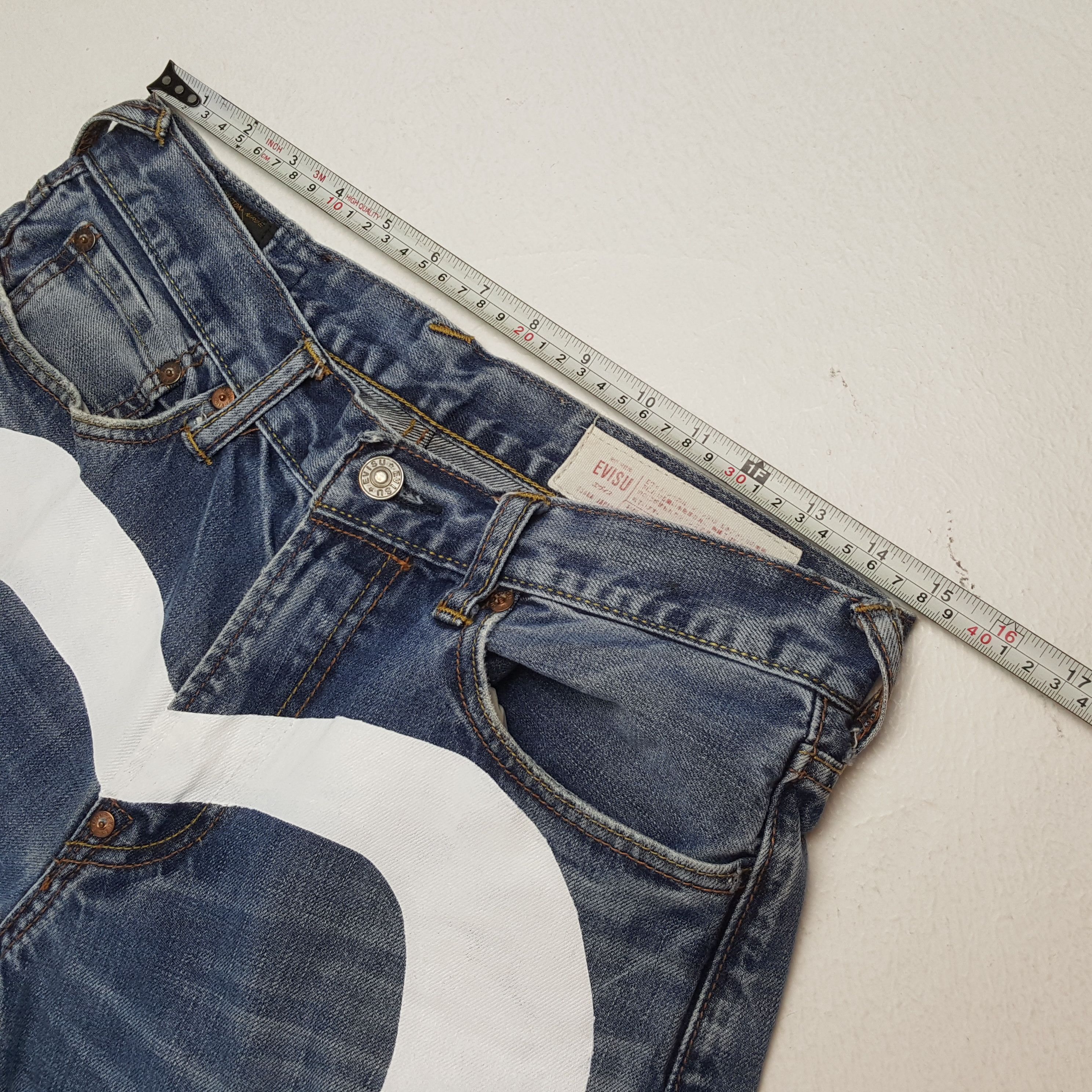 Japanese Brand × Vintage EVISU Japanese Brand Streetwear Custom Daicock Jeans Size US 30 / EU 46 - 7 Thumbnail