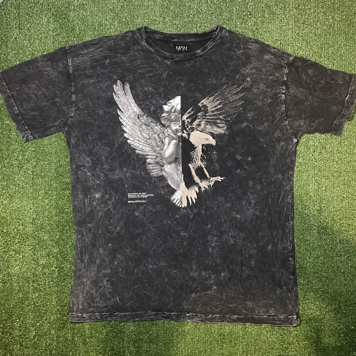 Boohoo streetwear style graphic t shirt Size US S / EU 44-46 / 1 - 1 Thumbnail