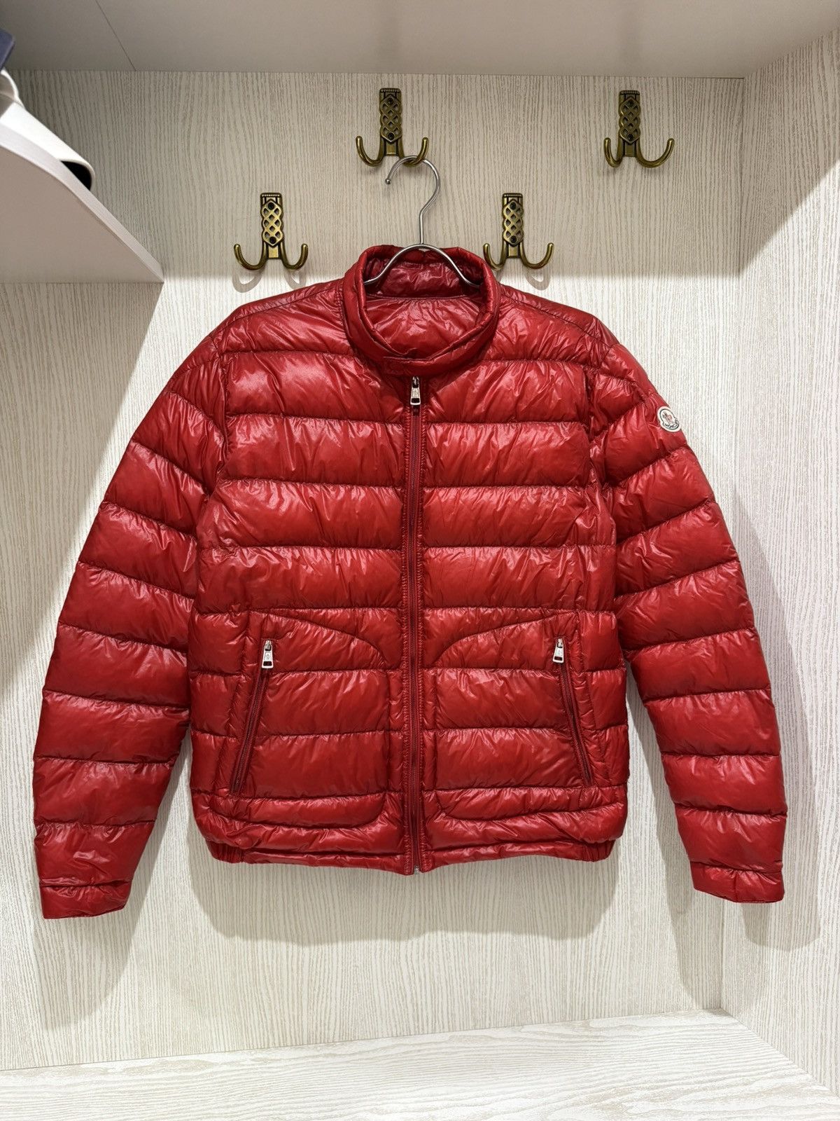 Moncler Moncler acorus red down jacket Size US S / EU 44-46 / 1 - 2 Thumbnail