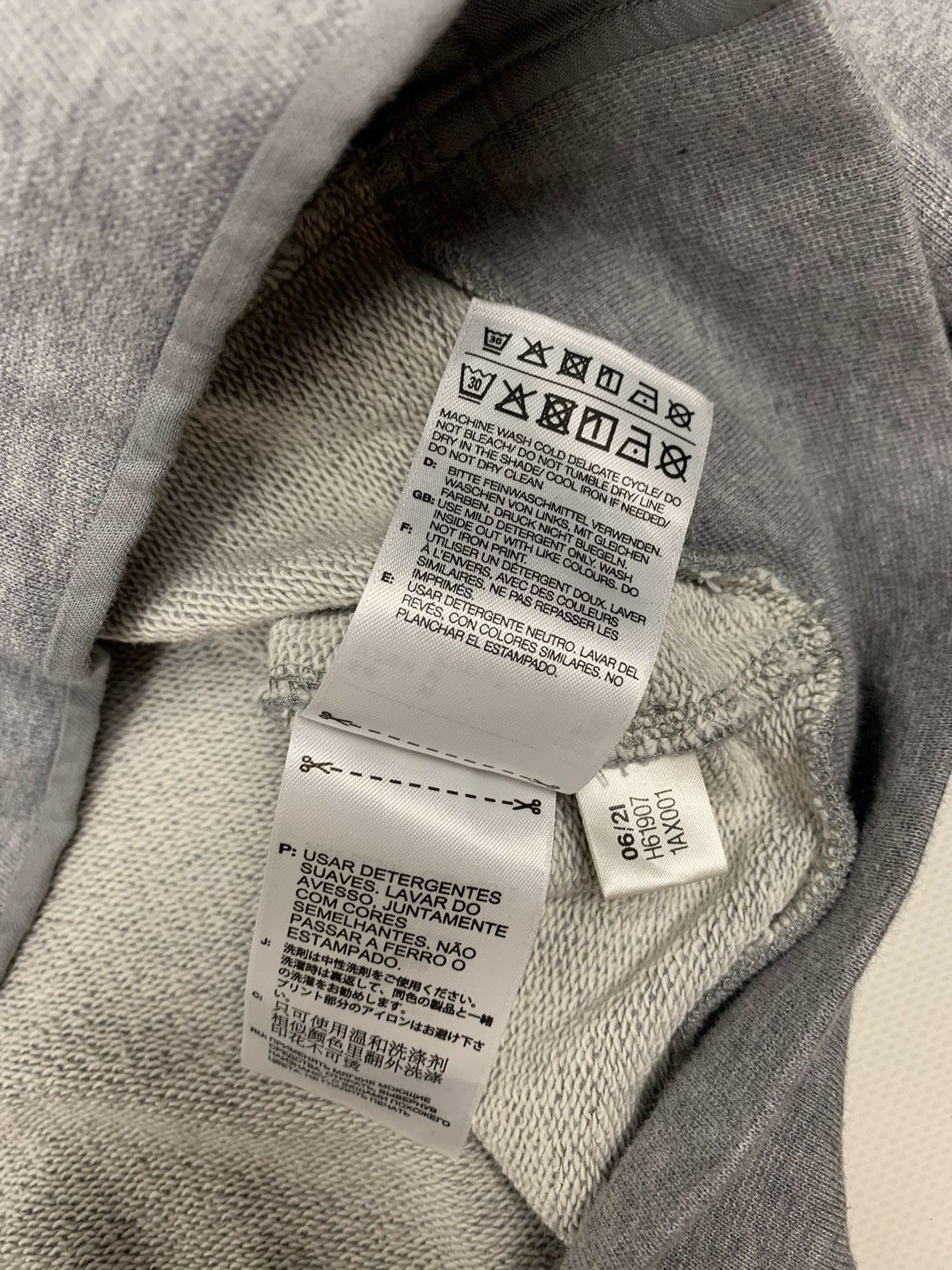Adidas × Y-3 × Yohji Yamamoto Adidas Y-3 Classic Chest Reflective Logo Oversize Hoodie Size M / US 6-8 / IT 42-44 - 14 Thumbnail