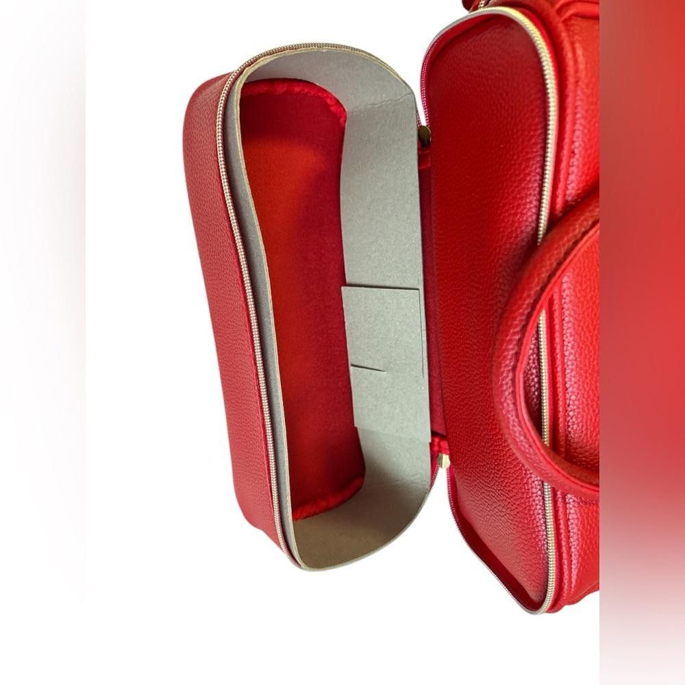 Designer Stunning Red Elizabeth Arden Handbag - Elegant & Chic Size ONE SIZE - 5 Thumbnail