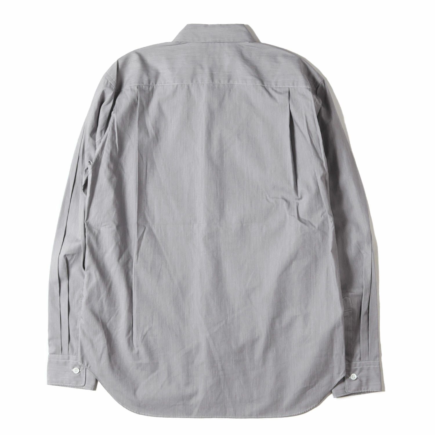 Comme des Garcons Homme Plus Shirt Wool Vest Docking Cotton Button Size US XS / EU 42 / 0 - 2 Thumbnail