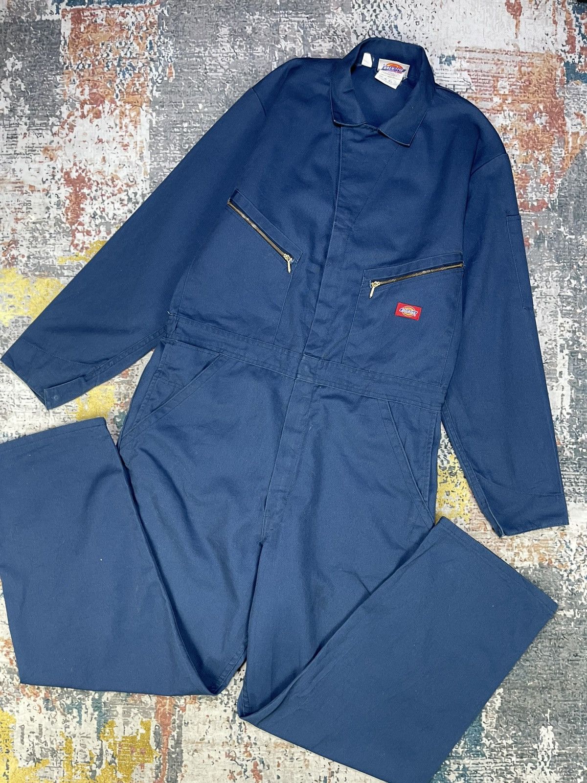 Dickies Vtg 90s Dickies Long Sleeve Work Coveralls Size US L / EU 52-54 / 3 - 10 Thumbnail