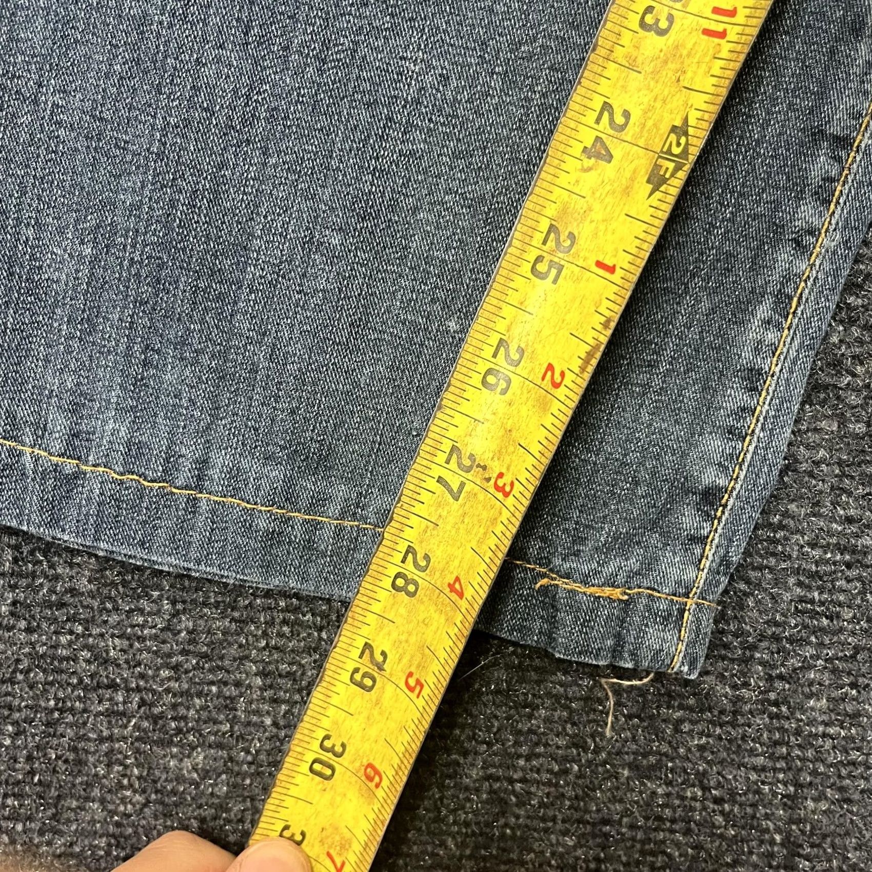 Nordstrom AG Adriano Goldschmied The Symbol Jeans Mens 40x32 Blue Denim Nordstrom Casual Jeans Straight Regular Mens 40x32 Blue Denim Size US 38 / EU 54 - 7 Thumbnail