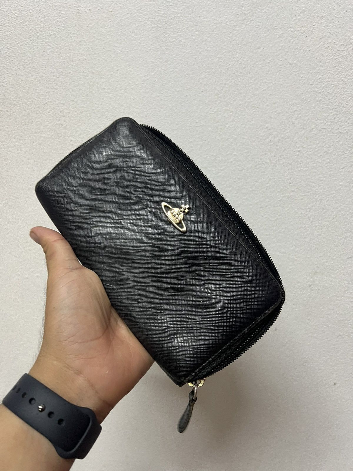 Seditionaries × Vivienne Westwood Vivienne Westwood Black Classic Zip Round Wallet Size ONE SIZE - 2 Thumbnail