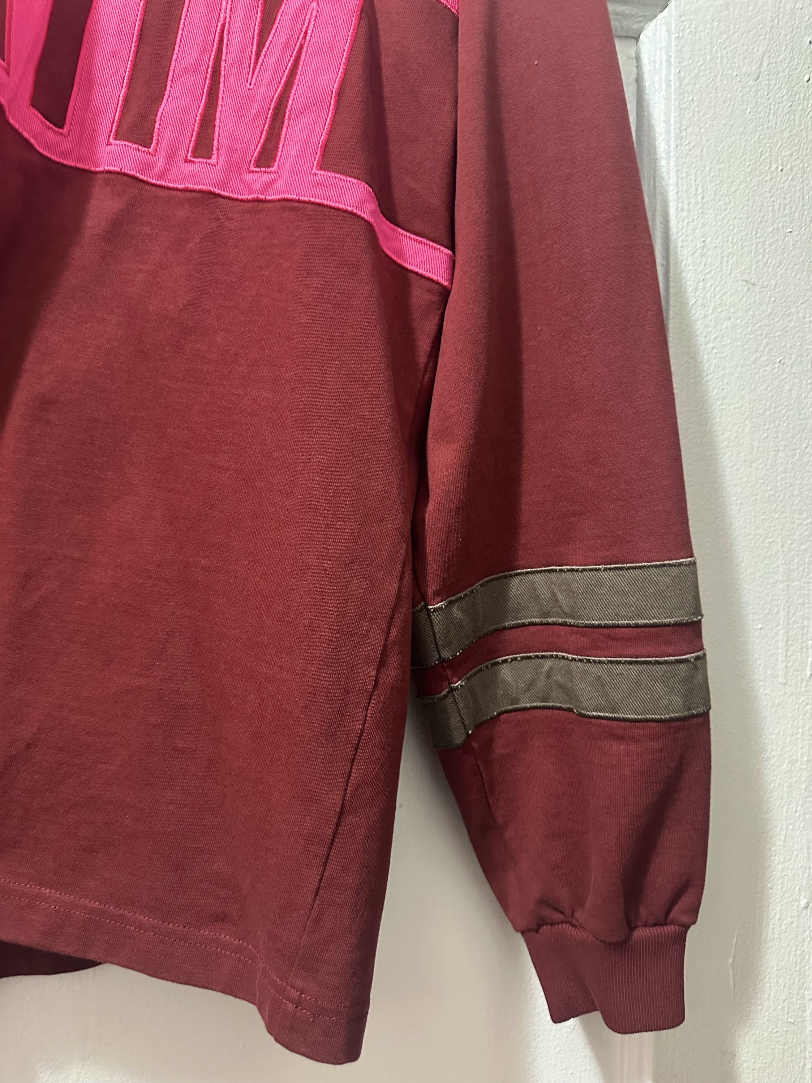 DENIM TEARS Denim Tears Pink/Red Rugby Size L / US 10 / IT 46 - 4 Thumbnail