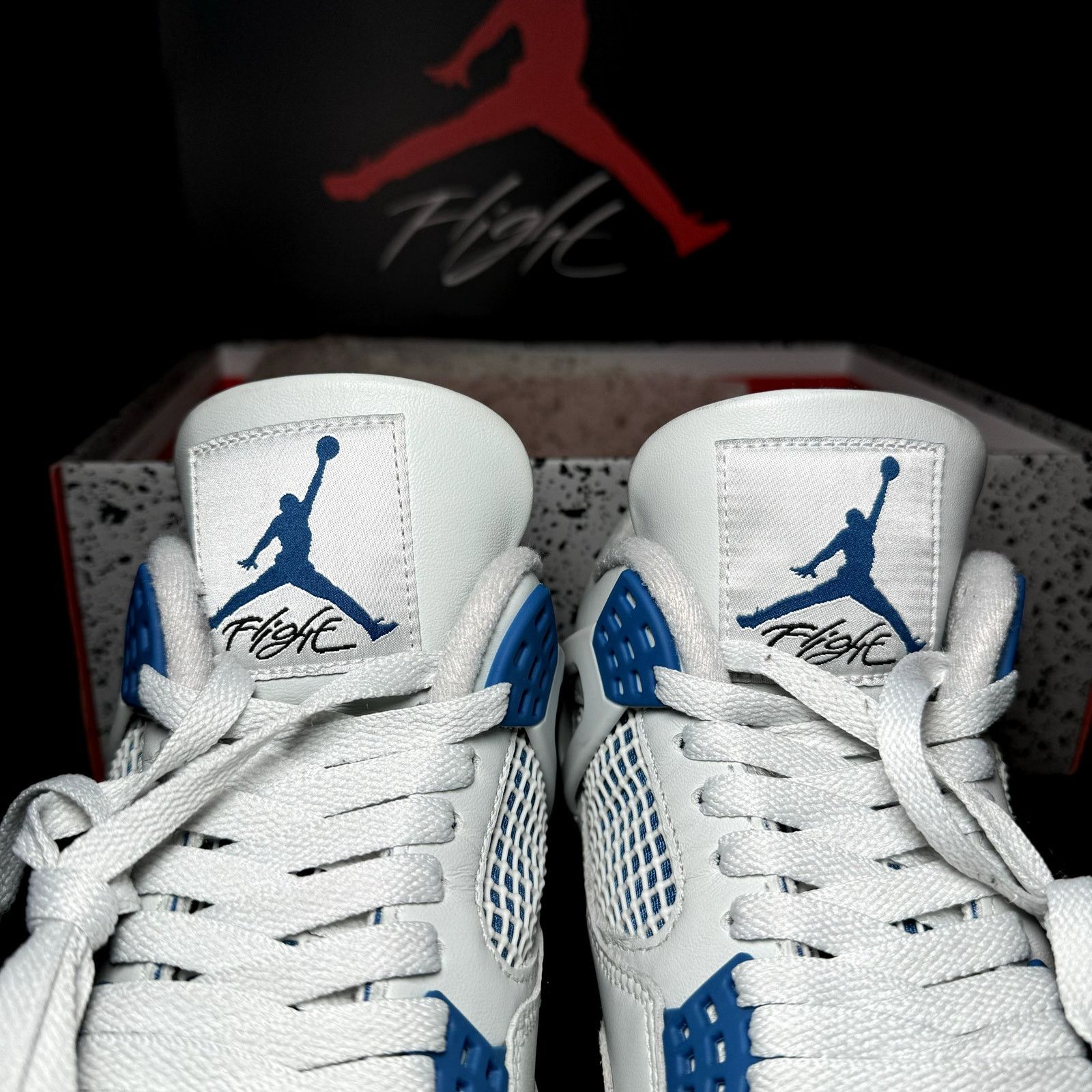 Jordan Brand × Nike Size 10.5 - Nike Air Jordan 4 Retro Military Blue 2024 Size US 10.5 / EU 43-44 - 5 Thumbnail