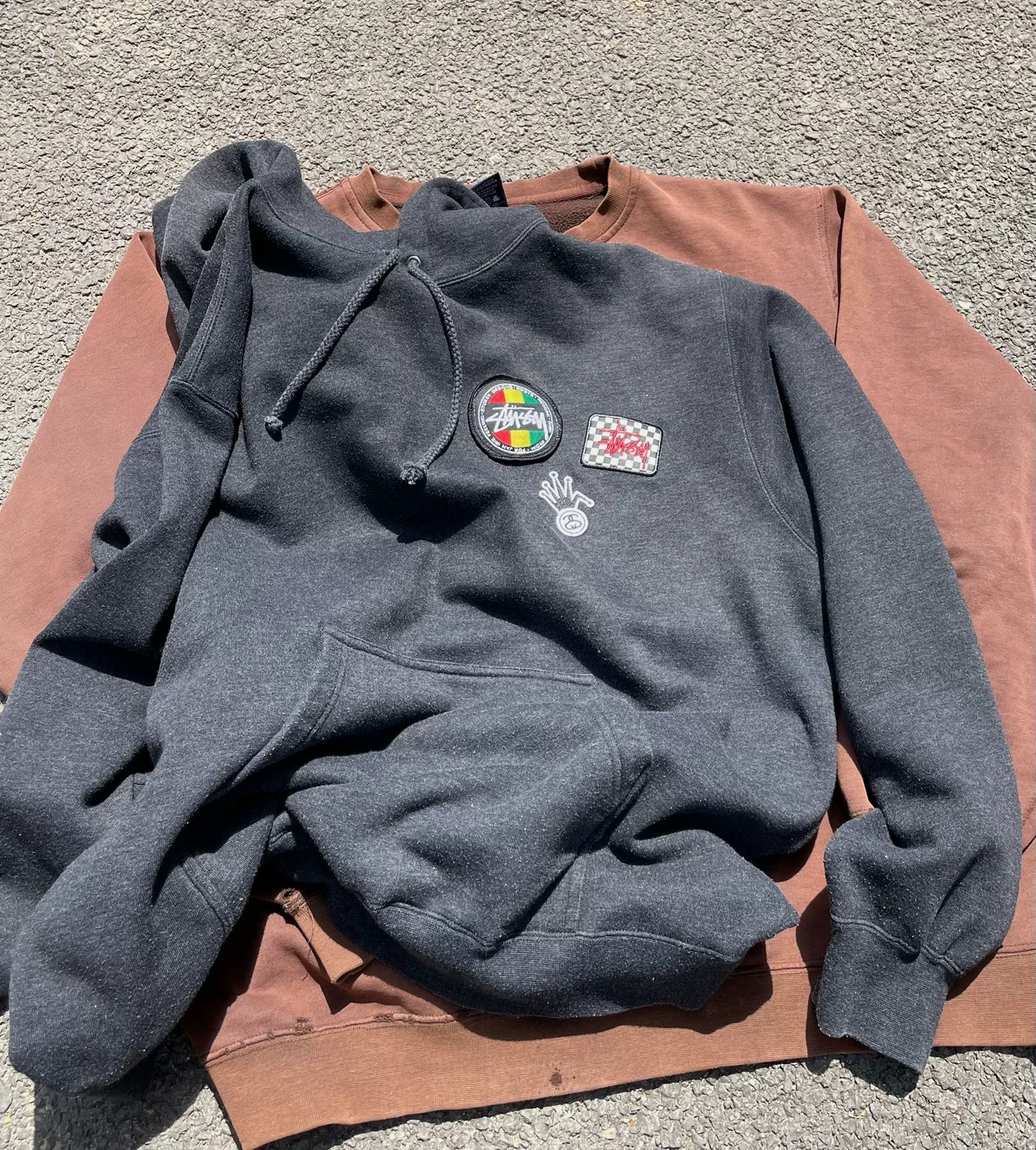 Stussy Stussy Vintage Blue Hoodie M Men Size US M / EU 48-50 / 2 - 1 Thumbnail