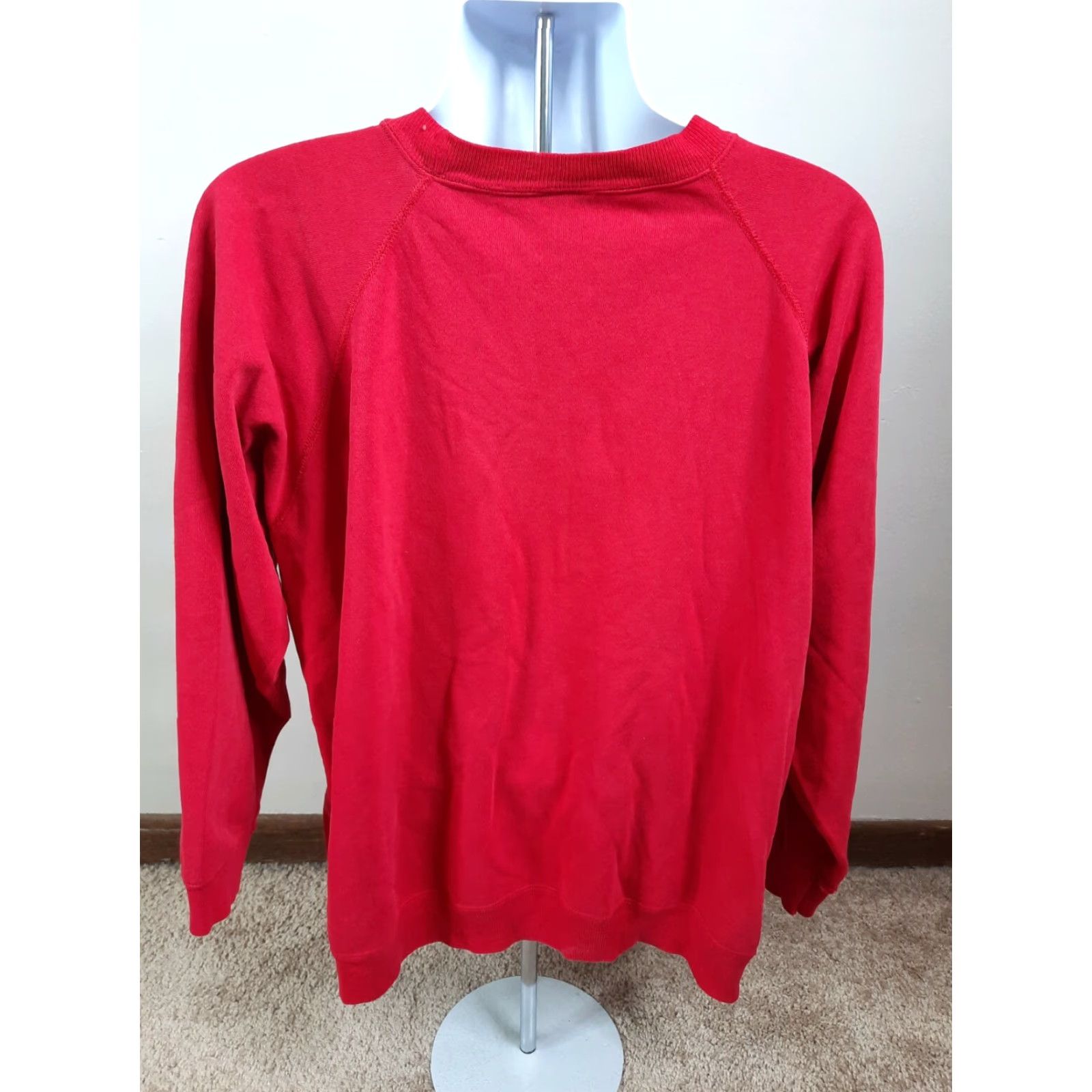 Hanes VINTAGE Hanes 80s USA Crewneck Sweatshirt Red Raglan 2XL 2XL Mens Size XXL Size 2XL Sweatshirt Size US XXL / EU 58 / 5 - 5 Thumbnail